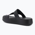 Crocs Getaway Platform Zehenschleife Damen Flip Flops schwarz 3