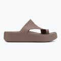 Crocs Getaway Platform Zehenschleife Trüffel Flip Flops für Frauen 2