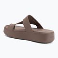 Crocs Getaway Platform Zehenschleife Trüffel Flip Flops für Frauen 3