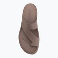 Crocs Getaway Platform Zehenschleife Trüffel Flip Flops für Frauen 5
