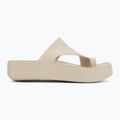 Damen Zehentrenner Crocs Getaway Platform Toe Loop sandstone 2