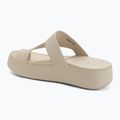Damen Zehentrenner Crocs Getaway Platform Toe Loop sandstone 3