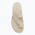 Damen Zehentrenner Crocs Getaway Platform Toe Loop sandstone 5