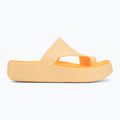 Damen Flip-Flops Crocs Getaway Platform Toe Loop golden hour 2