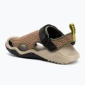 Herren Crocs Swiftwater Mesh Deck Sandalen sepia 3
