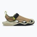 Herren Crocs Swiftwater Mesh Deck Sandalen sepia 2