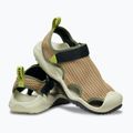 Herren Crocs Swiftwater Mesh Deck Sandalen sepia 6