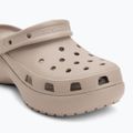 Damen Clogs Crocs Classic Platform Clog taupe 8