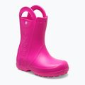 Kinder-Gummistiefel Crocs Handle It Rain Boot Kids pink crush