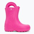 Kinder-Gummistiefel Crocs Handle It Rain Boot Kids pink crush 2