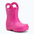 Kinder-Gummistiefel Crocs Handle It Rain Boot Kids Toddler pink crush