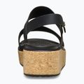 Crocs Brooklyn Cork Low Wedge Damen Sandalen schwarz/schwarz 3