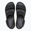 Crocs Brooklyn Cork Low Wedge Damen Sandalen schwarz/schwarz 5