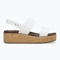 Crocs Brooklyn Cork Low Wedge Damen Kreide Sandalen 2