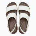 Crocs Brooklyn Cork Low Wedge Damen Kreide Sandalen 5