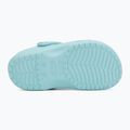 Kinder-Flip-Flops Crocs Classic Clog Kids aquamarine 5