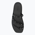 Damen-Pantoletten Crocs Miami Studded Toe Loop black 5