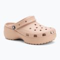 Damen Clogs Crocs Classic Platform Clog pink caramel