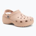Damen Clogs Crocs Classic Platform Clog pink caramel 2