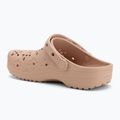 Clogs Crocs Classic Floral Cutout Clog pink caramel 4