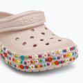 Kinder Clogs Crocs Classic Beaded Band Clog Kids quartz 8