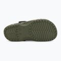 Pantoletten Crocs Classic Camouflage army green/multi 5