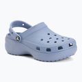 Damen-Pantoletten Crocs Classic Platform Clog blue haze 2