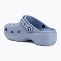 Damen-Pantoletten Crocs Classic Platform Clog blue haze 4