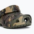 Kinder-Flip-Flops Crocs Classic Camouflage Toddler army green/multi 8