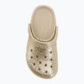 Kinder-Flip-Flops Crocs Classic Chunky Glitter sandstone 6