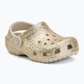 Kinder-Flip-Flops Crocs Classic Chunky Glitter 211940 sandstone 2