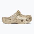 Kinder-Flip-Flops Crocs Classic Chunky Glitter 211940 sandstone 3