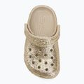 Kinder-Flip-Flops Crocs Classic Chunky Glitter 211940 sandstone 6