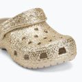 Kinder-Flip-Flops Crocs Classic Chunky Glitter 211940 sandstone 8