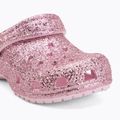 Kinder-Flip-Flops Crocs Classic Chunky Glitter 211940 pink milk 8