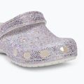 Schlappen Kinder Crocs Classic Fantasy Glitter white 8