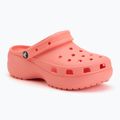 Damen-Pantoletten Crocs Classic Platform Clog guava