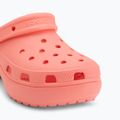 Damen-Pantoletten Crocs Classic Platform Clog guava 8