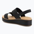 Damen-Sandalen  Crocs Brooklyn Matte Wrap Low Wedge black/cashew 3