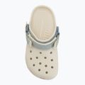 Kinder-Flip-Flops Crocs Classic Denim Flower Adjustment Backstrap 6