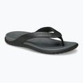 Zehentrenner Crocs Coast Flip black/slate grey
