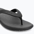 Zehentrenner Crocs Coast Flip black/slate grey 7