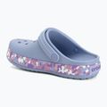 Kinder-Flip-Flops Crocs Crockband Glow Confetti Band blue haze/multi 4