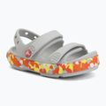 Kindersandalen Crocs Crocband Cruiser Glow Confetti Band atmosphere/flame