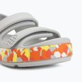 Kindersandalen Crocs Crocband Cruiser Glow Confetti Band atmosphere/flame 7