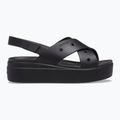 Damen-Sandalen Crocs Broklyn 4U Cross Strap black 2