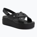 Damen-Sandalen Crocs Broklyn 4U Cross Strap black