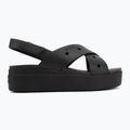 Damen-Sandalen Crocs Broklyn 4U Cross Strap black 2