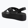 Damen-Sandalen Crocs Broklyn 4U Cross Strap black 3