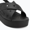 Damen-Sandalen Crocs Broklyn 4U Cross Strap black 7